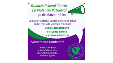 Photo of «Ruidazo federal» contra la violencia patriarcal
