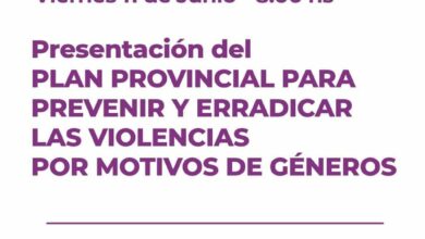 Photo of Presentan el Plan Provincial para Erradicar las Violencias de Géneros
