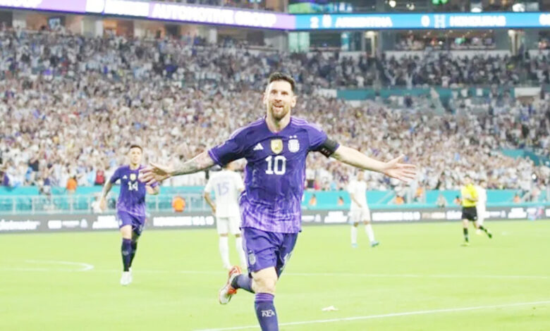 Photo of Argentina goleó a Honduras con un Messi fuera de serie