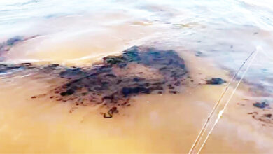 Photo of Derrame de petróleo en el río Paraná