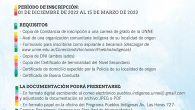 Photo of Inscriben a las becas del programa Pueblos Indígenas 2023