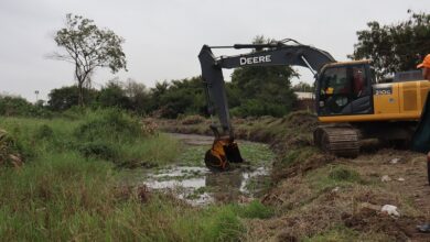 Photo of Realizaron la limpieza de un brazo del riacho Arazá, en el límite con Fontana