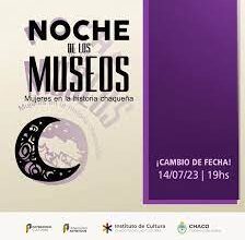 Photo of “Noche de los Museos” con  mujeres de nuestra historia
