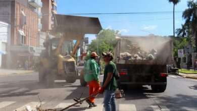 Photo of El Municipio realiza tareas de limpieza en distintos sectores