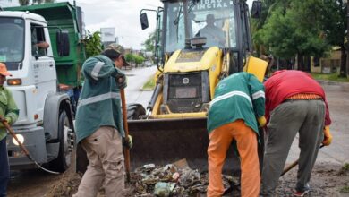 Photo of El Municipio activó tareas de limpieza tras los más de 40 milímetros de lluvia en Resistencia