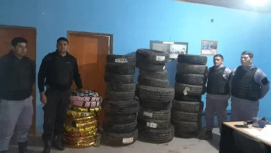 Photo of El Impenetrable: Interceptaron un vehículo con 67 neumáticos de contrabando