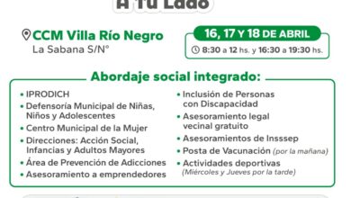 Photo of El programa «Municipalidad de tu lado» llega a Villa Río Negro