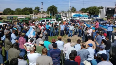 Photo of Productores rurales realizaron un »tractorazo» en Sáenz Peña