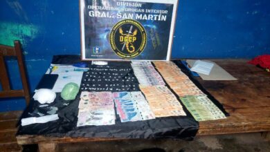 Photo of Secuestraron cocaína y dinero en San Martín